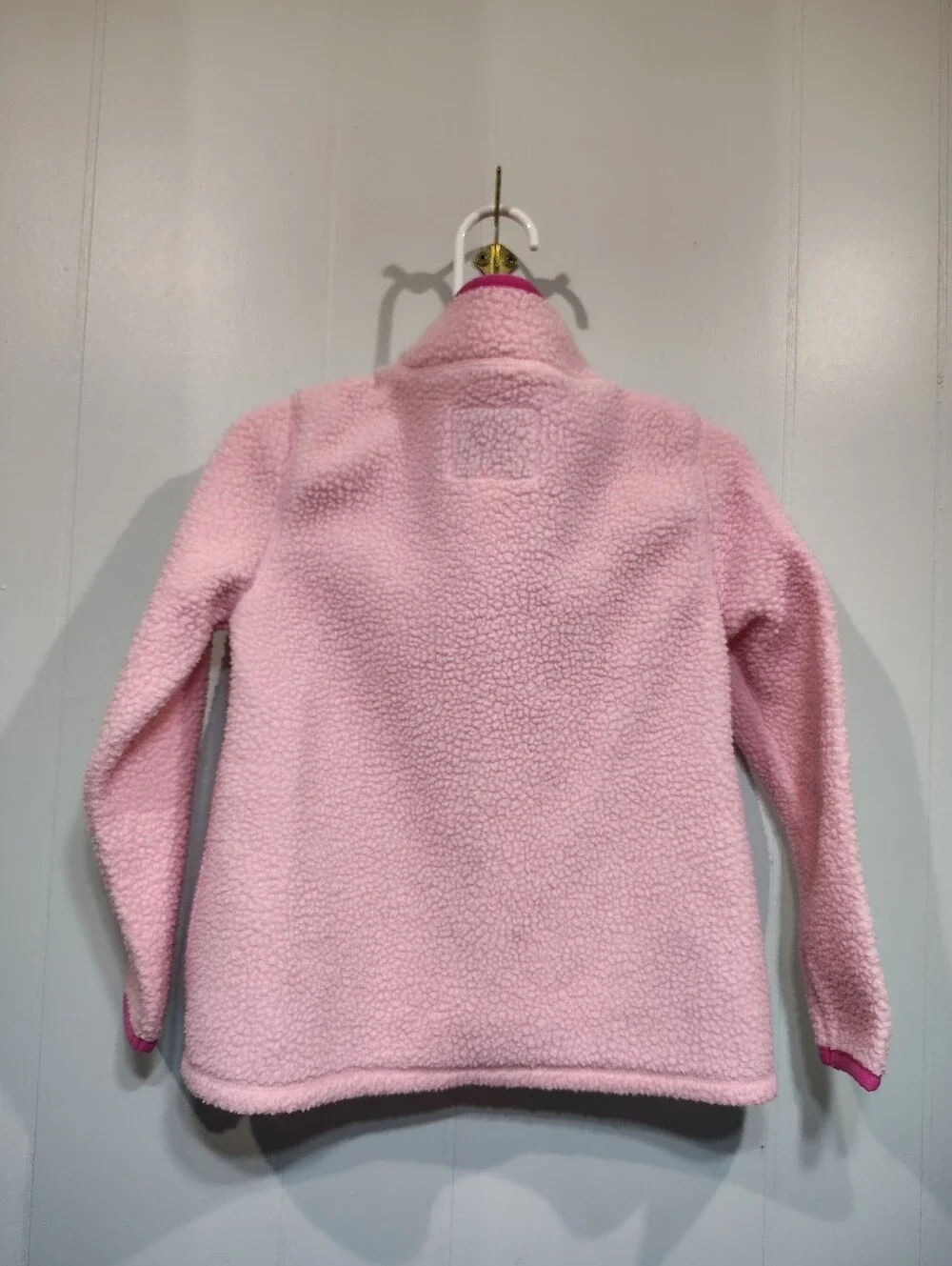 OshKosh B'gosh Girls 4T Full Zip Sherpa Fleece Jacket Pink
